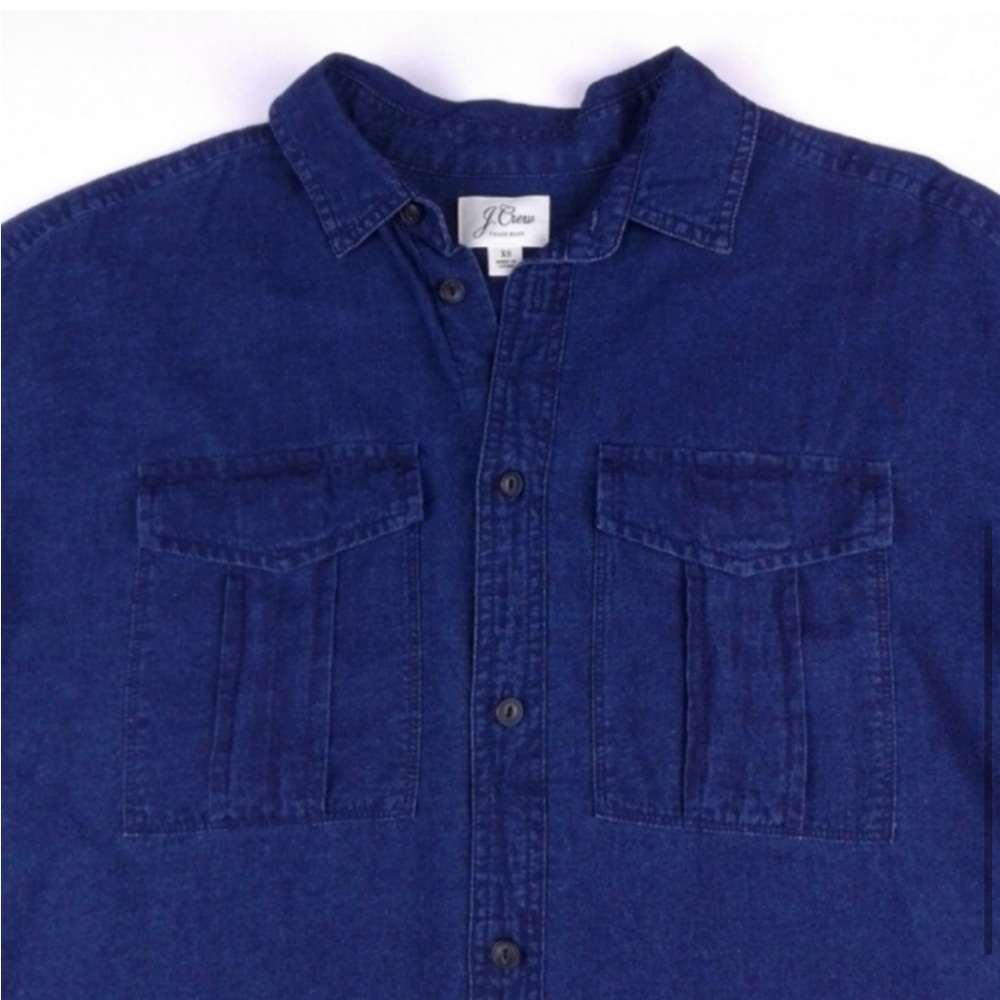 J crew denim top